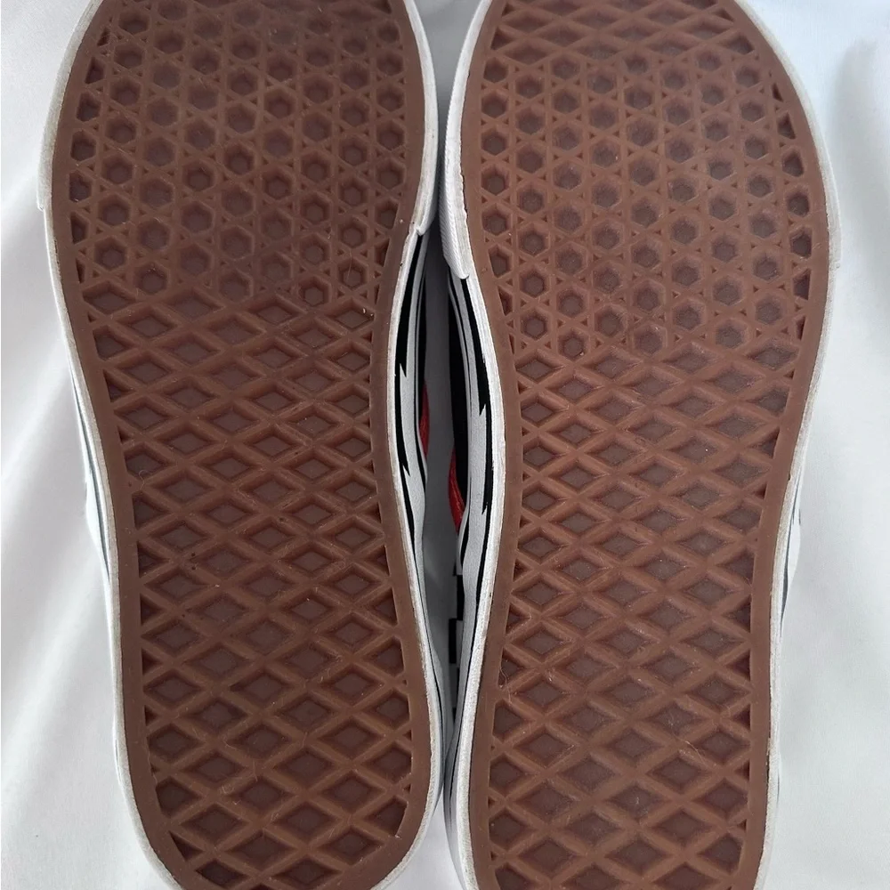 Vans Customized Black Slip-On Sneakers - Picture 7 of 9